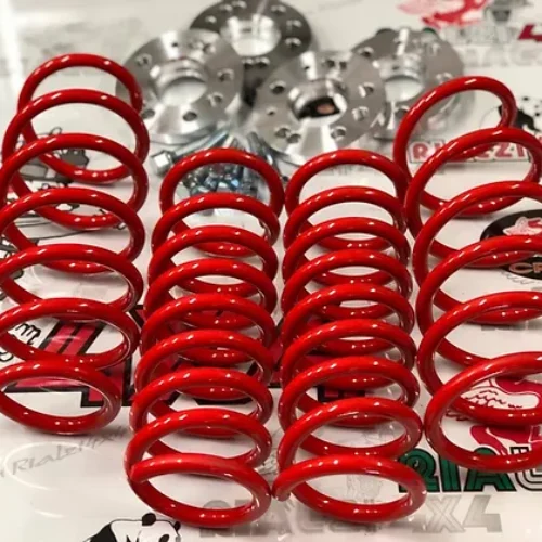 Kit 4 molle panda 4×4 / cross seconda serie da 2003 a 2013 rialzate 3 cm + DISTA