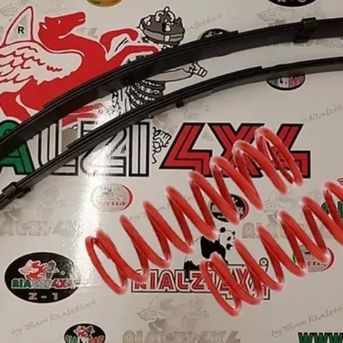 Kit molle + balestre panda 4×4 prima serie da 1980 a 2003 altezza 4/5 cm