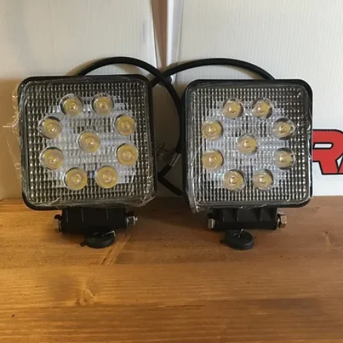 Faretti quadrati 9 led