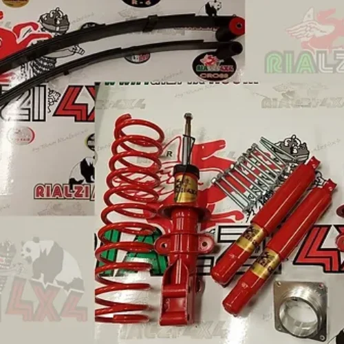 Kit completo + balestre panda 4×4 prima serie da 1980 a 2003 altezza 4/5 cm