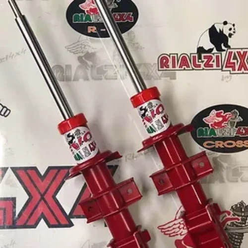 Ammortizzatori anteriori stelo +2cm – piatto +2cm – attacco testina +1cm panda 4×4